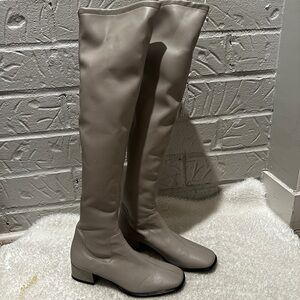 New Valentina Rangoni Knee High Grey Boots Size 6